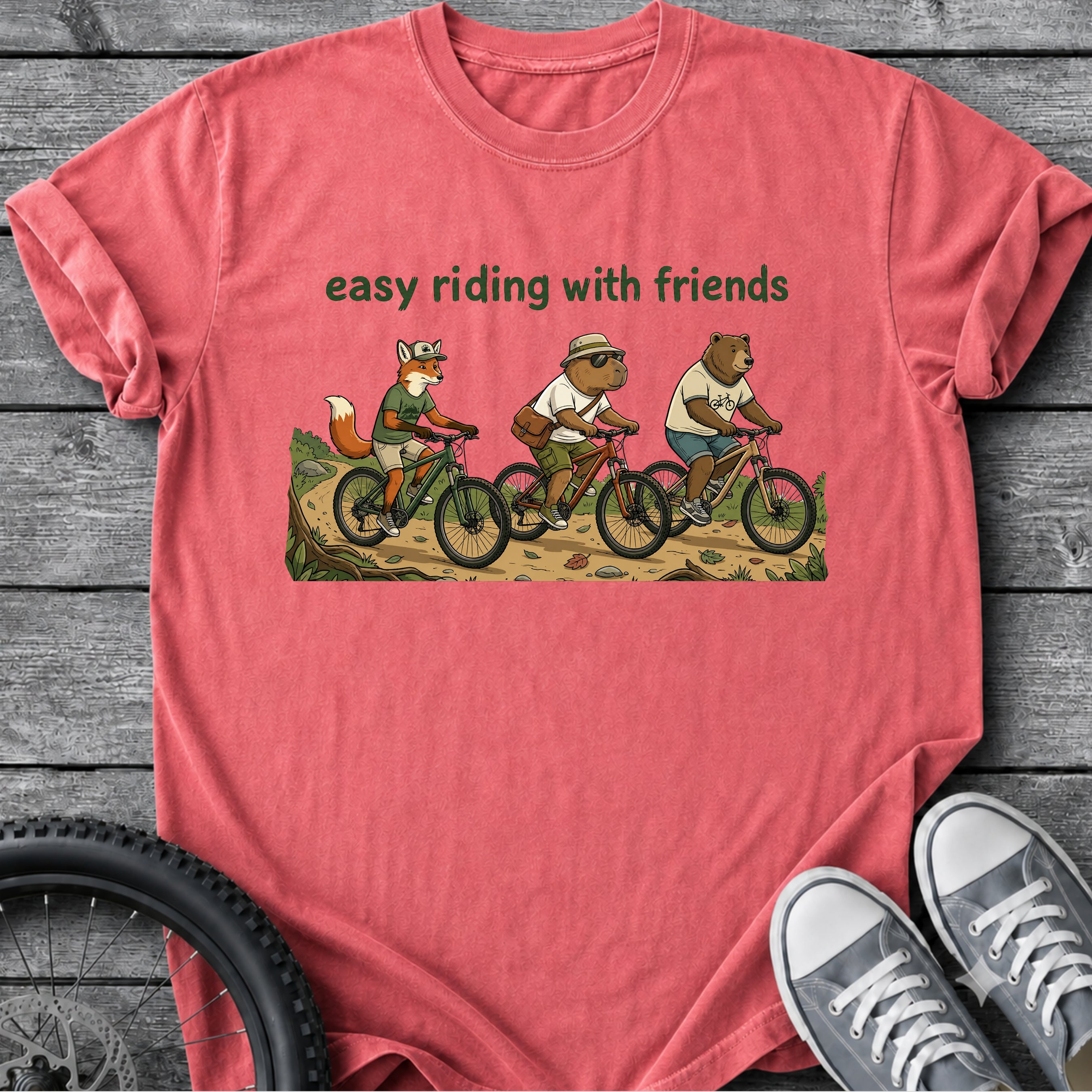 Easy Riding With Friends T-Shirt