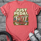 Just Pedal - Mushroom T-Shirt