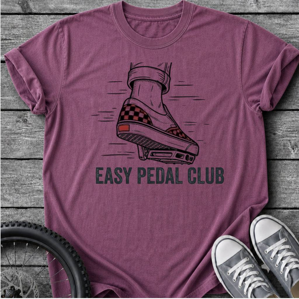 Easy Pedal Club With Vans  T-Shirt
