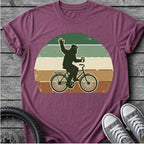 Yeti On A Bike T-Shirt