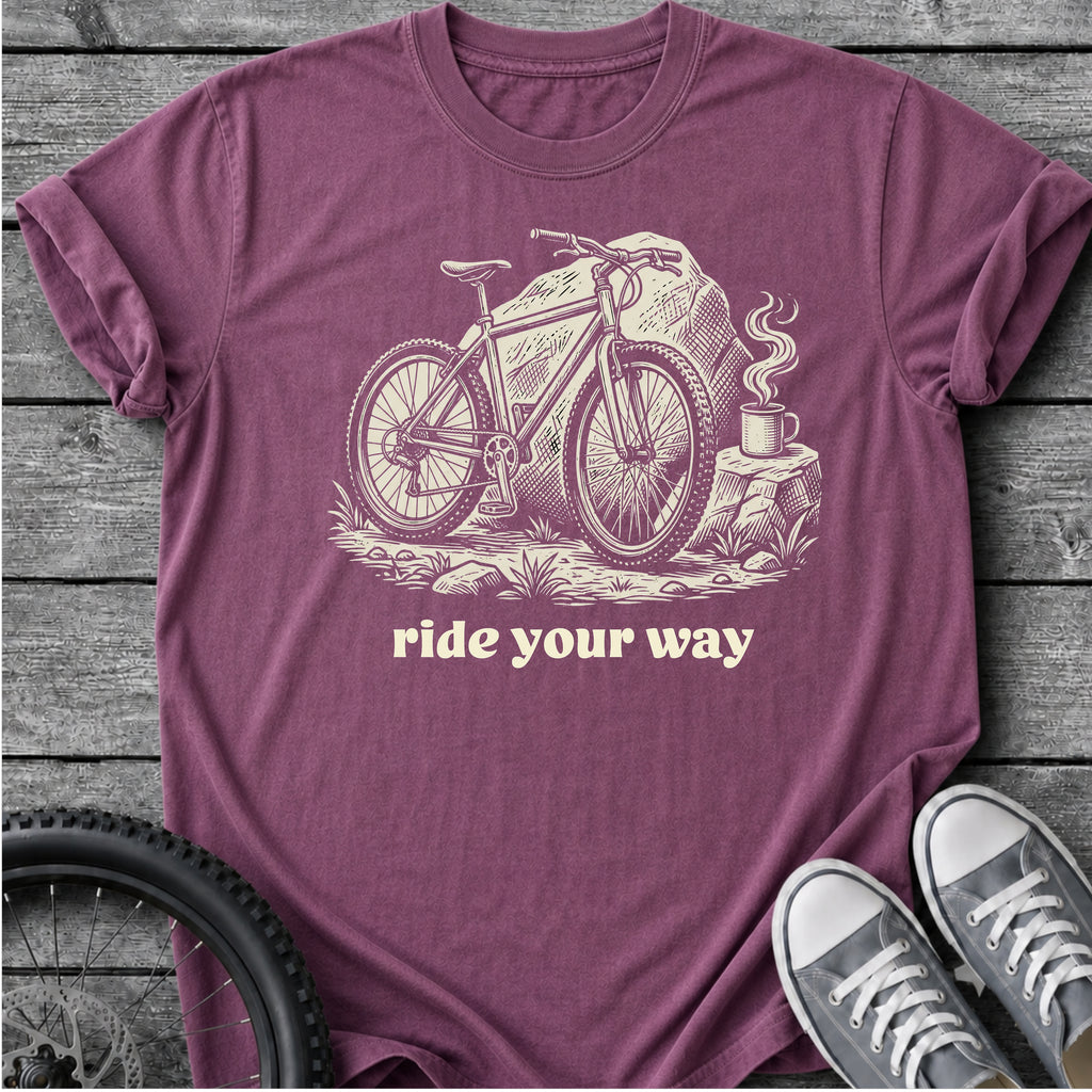 Ride Your Way - Natural T-Shirt