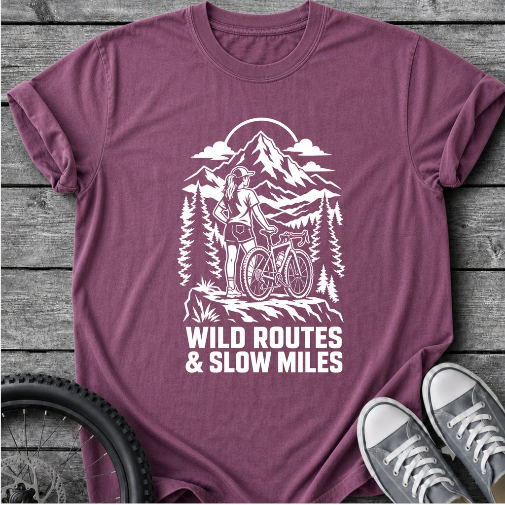 Wild Routes Slow Miles T-Shirt
