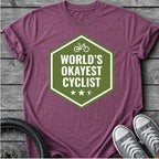 World's Okayest Cyclist T-Shirt