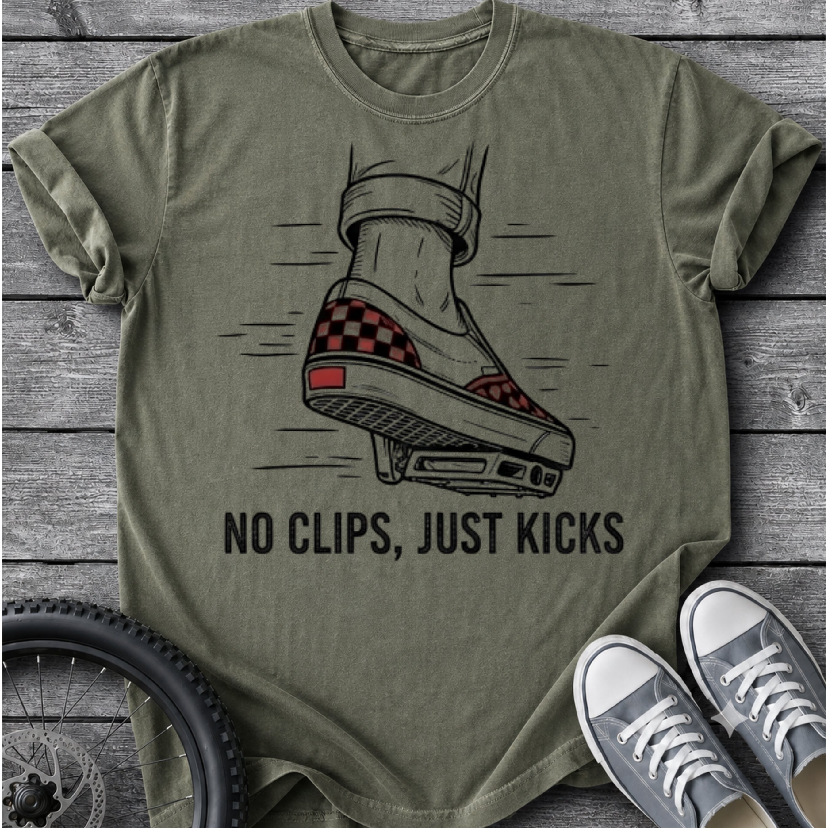 No Clips Just Kicks T-Shirt