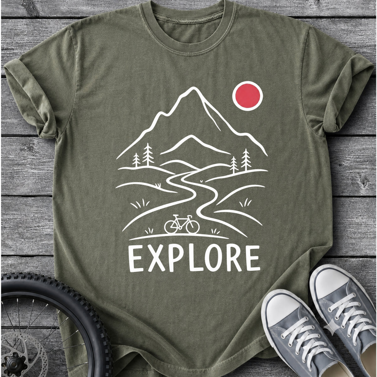 Ride To Explore T-Shirt