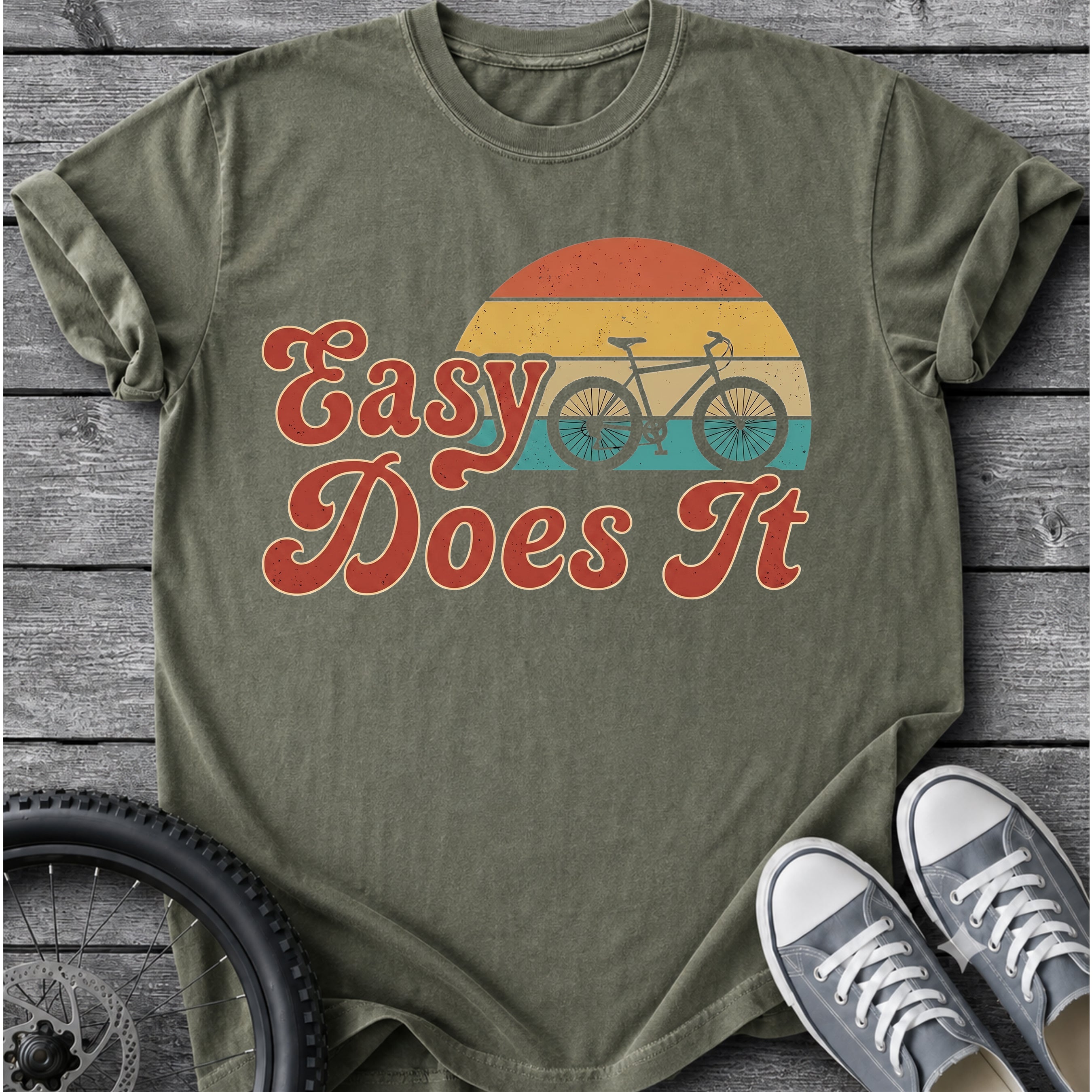 Retro Easy Does It T-Shirt
