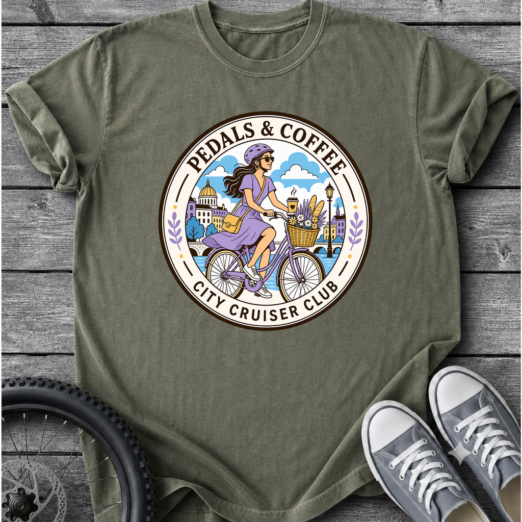 Pedals And Coffee T-Shirt