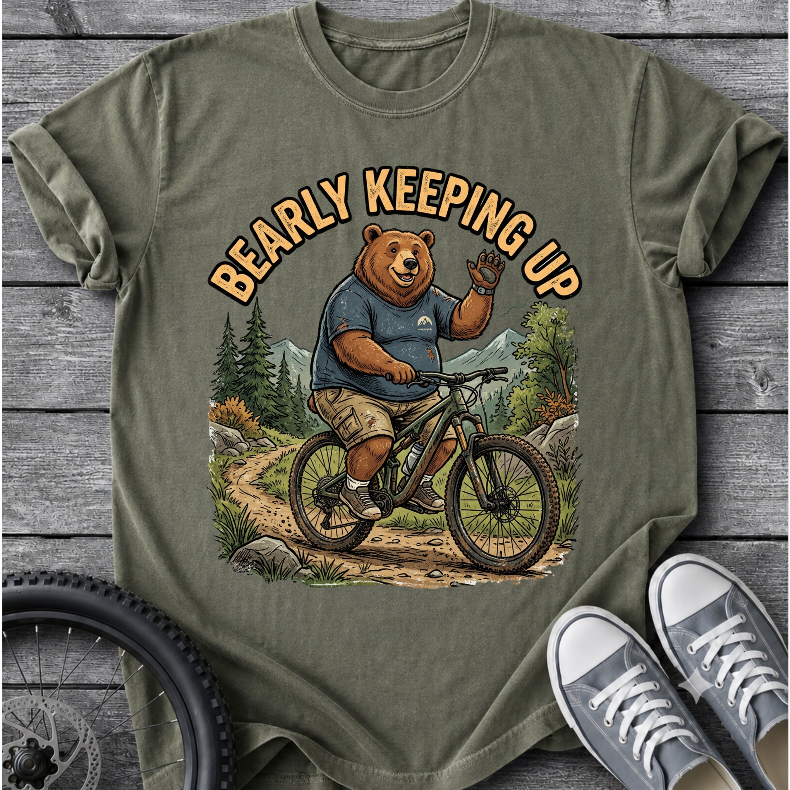 Bearly Keepin Up T-Shirt
