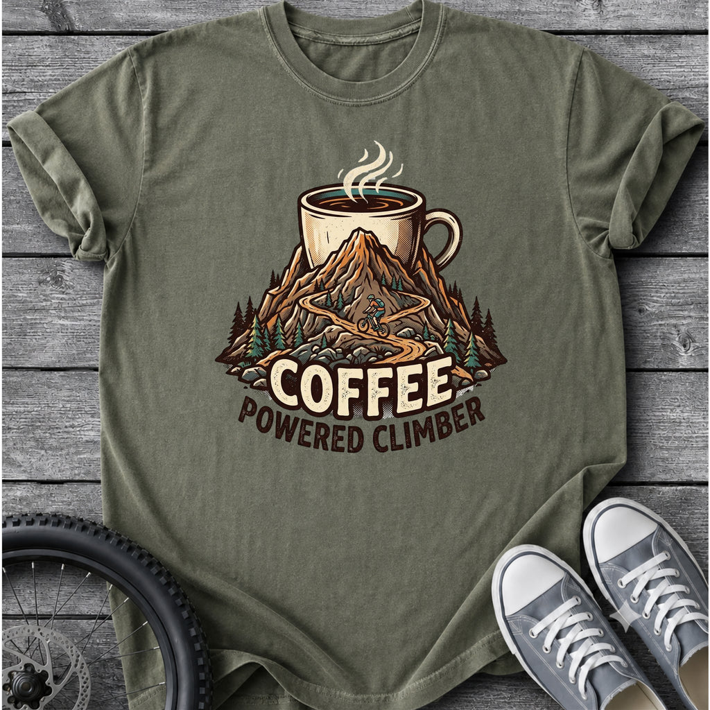 Coffee Powered Climber T-Shirt