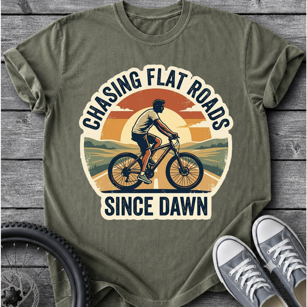 Chasing Flat Roads  T-Shirt