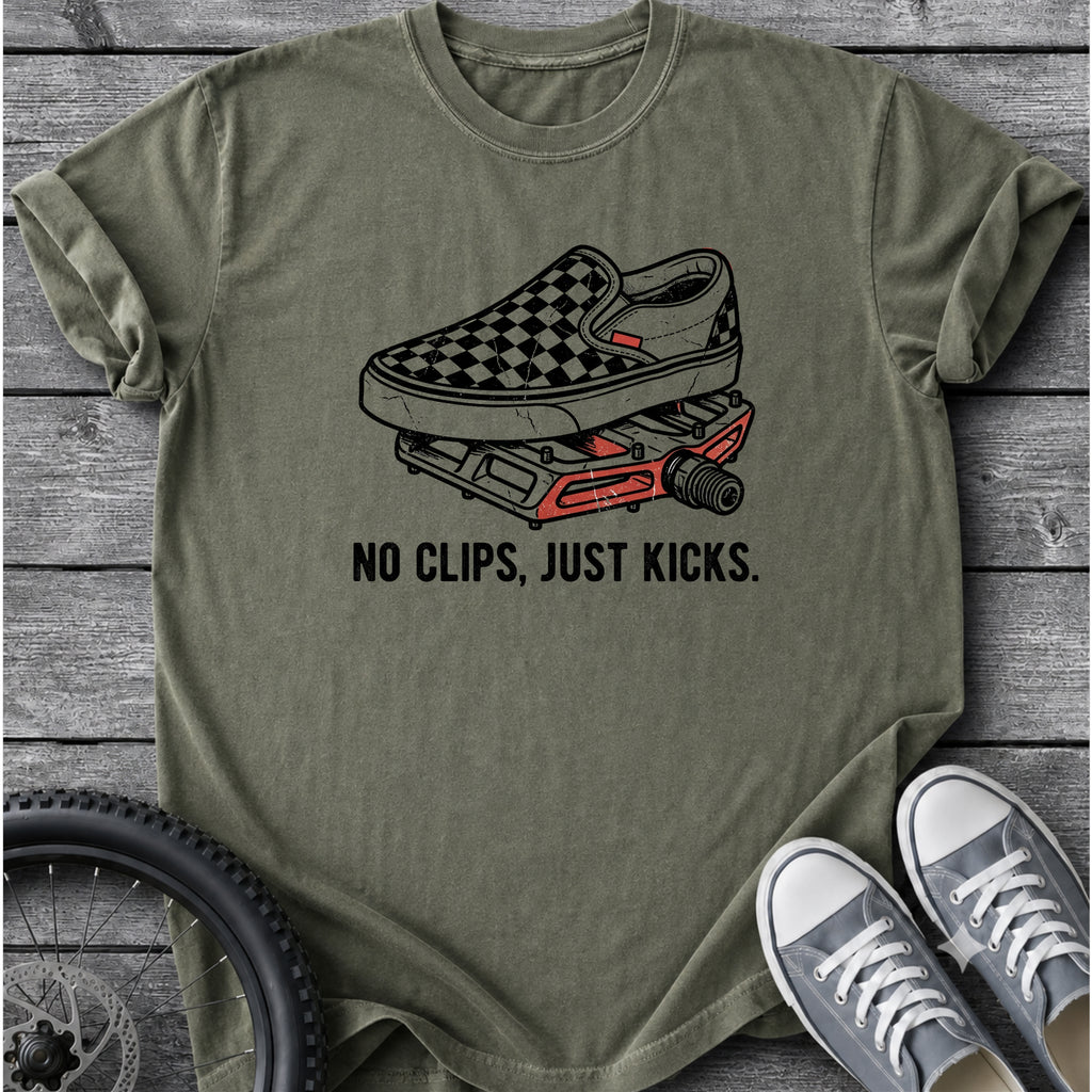 No Clips Just Kicks T-Shirt