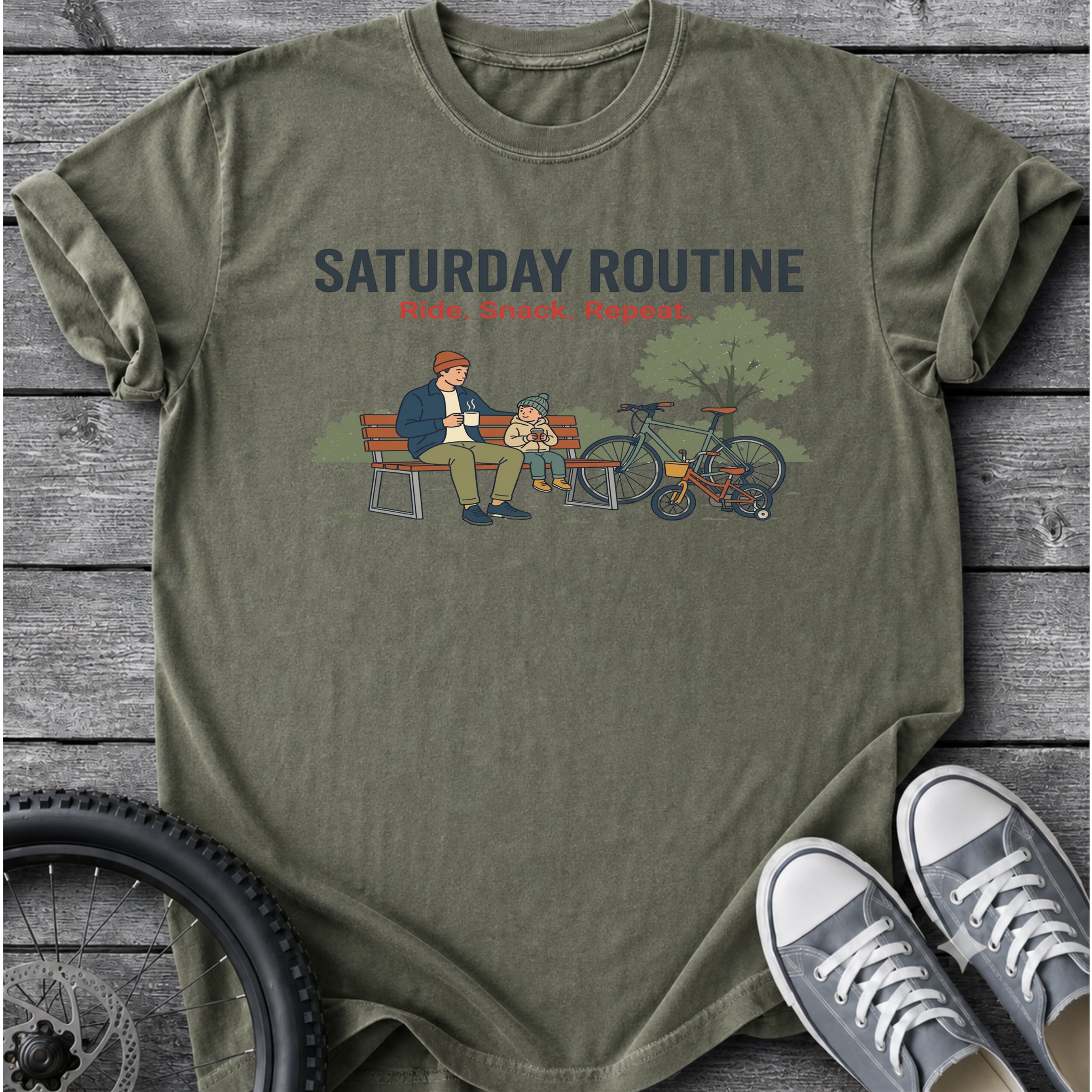 Saturday Routine T-Shirt