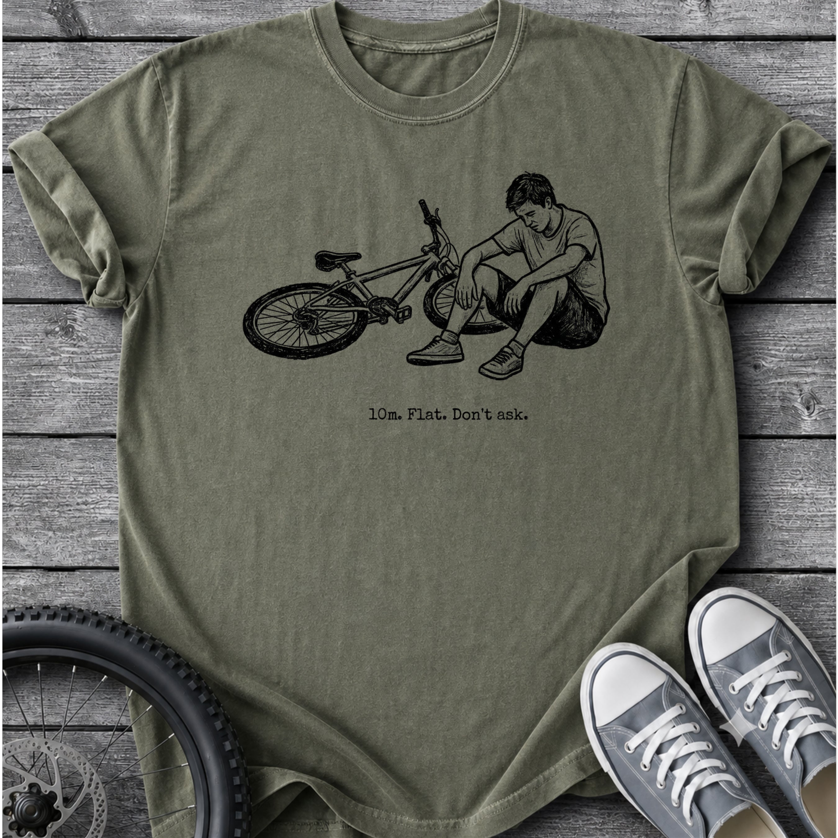 10m Flat T-Shirt