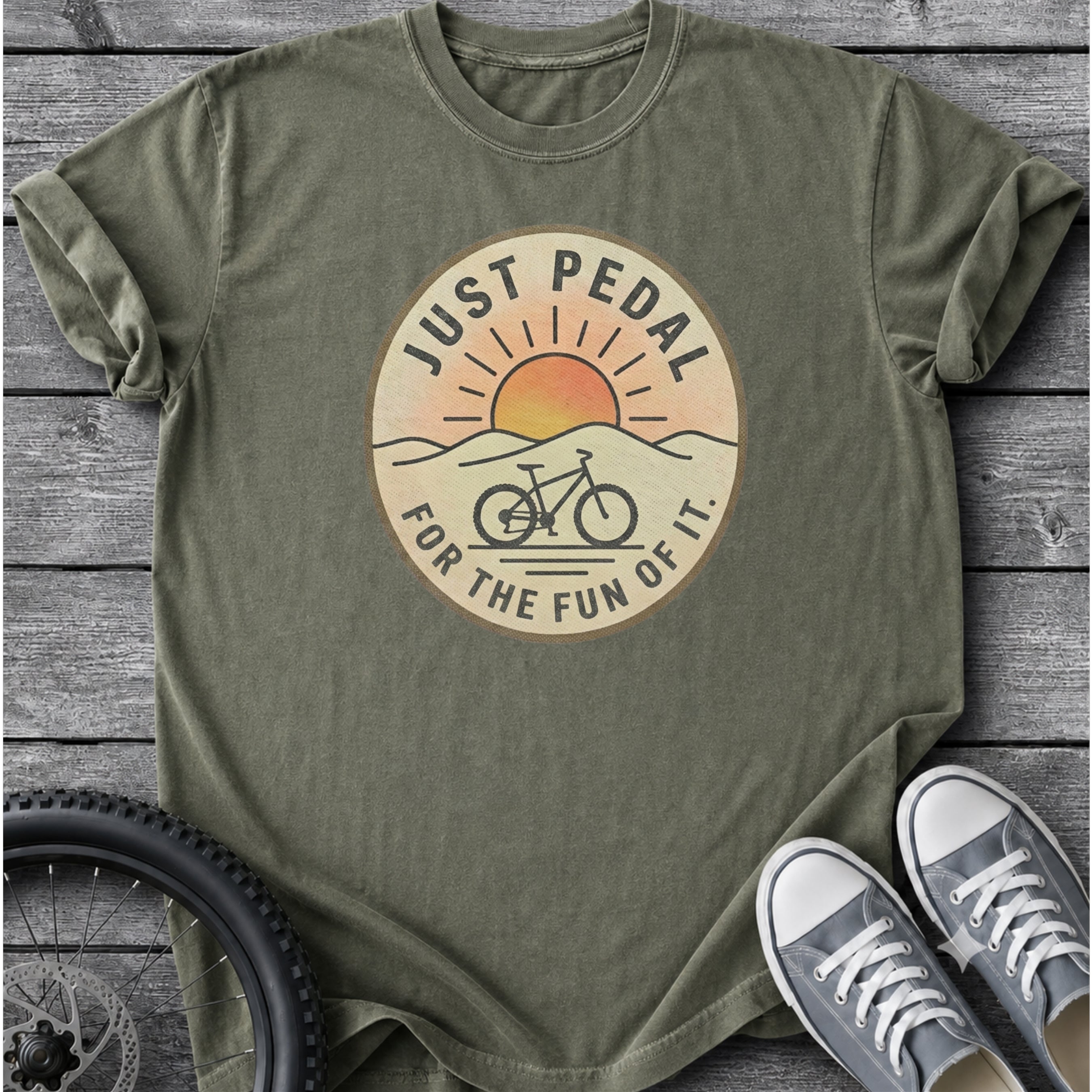Just Pedal For The Fun Of It T-Shirt