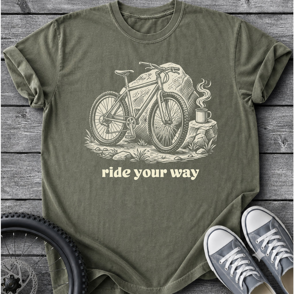 Ride Your Way - Natural T-Shirt