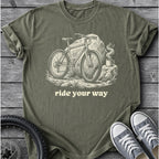 Ride Your Way - Natural T-Shirt