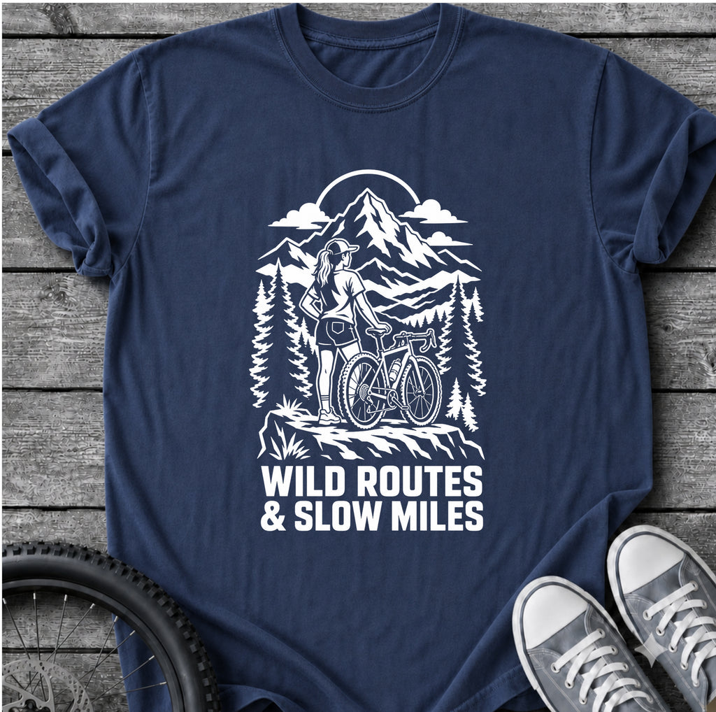 Wild Routes Slow Miles T-Shirt
