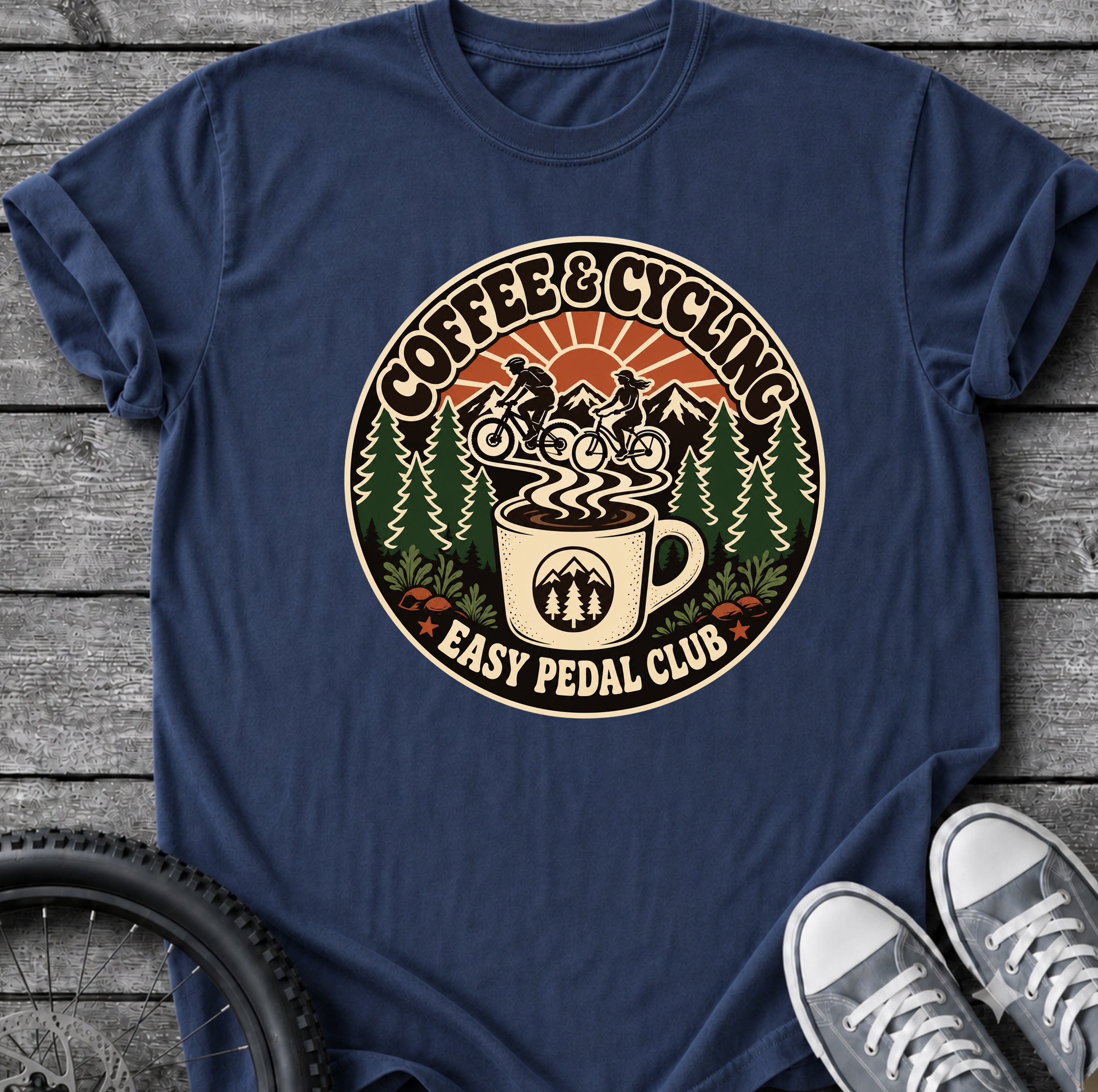 Coffee & Cycling T-Shirt
