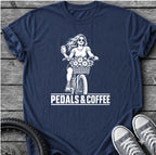 Pedals and Coffee T-Shirt