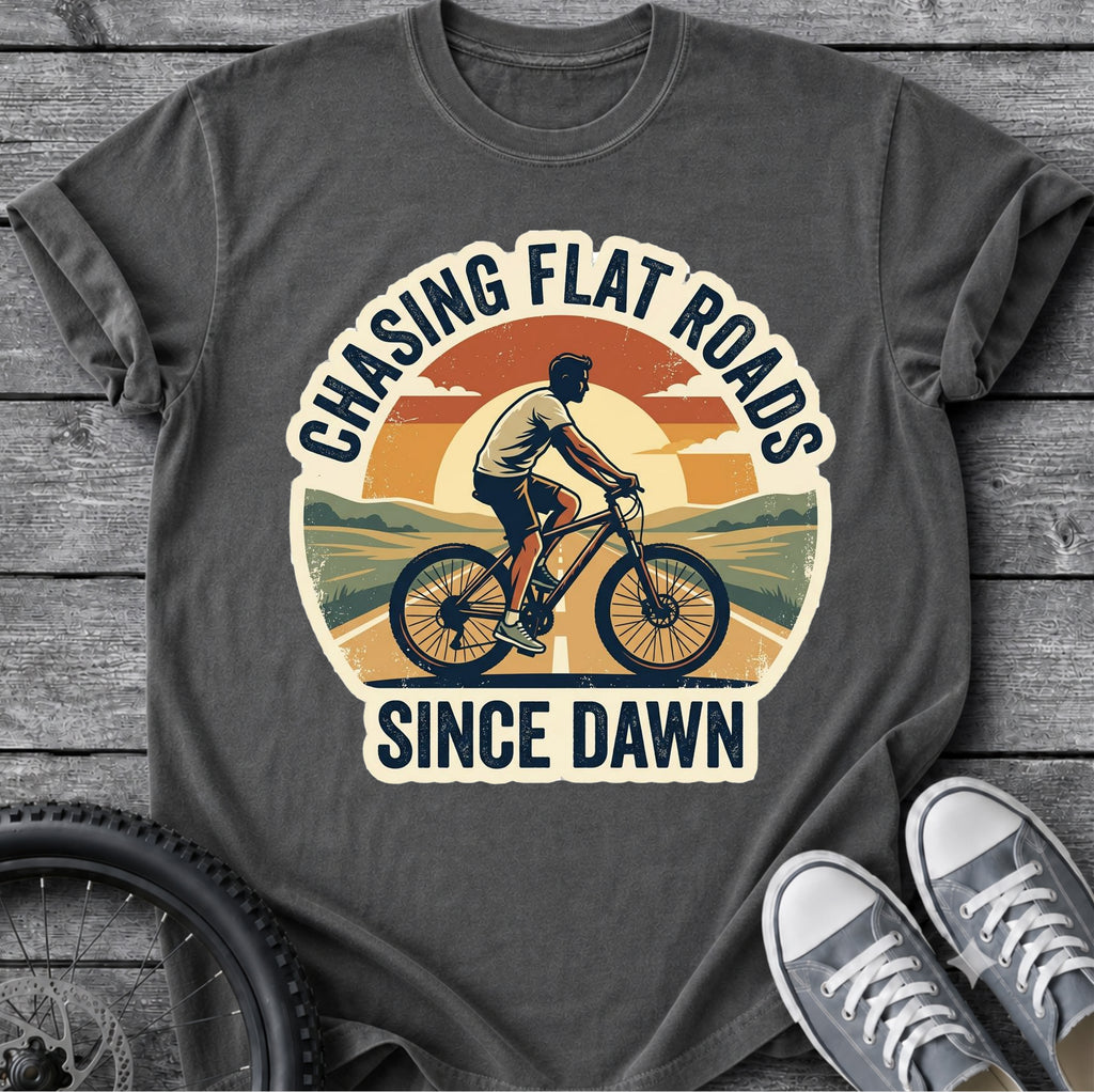 Chasing Flat Roads  T-Shirt