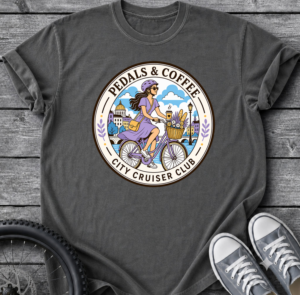 Pedals And Coffee T-Shirt