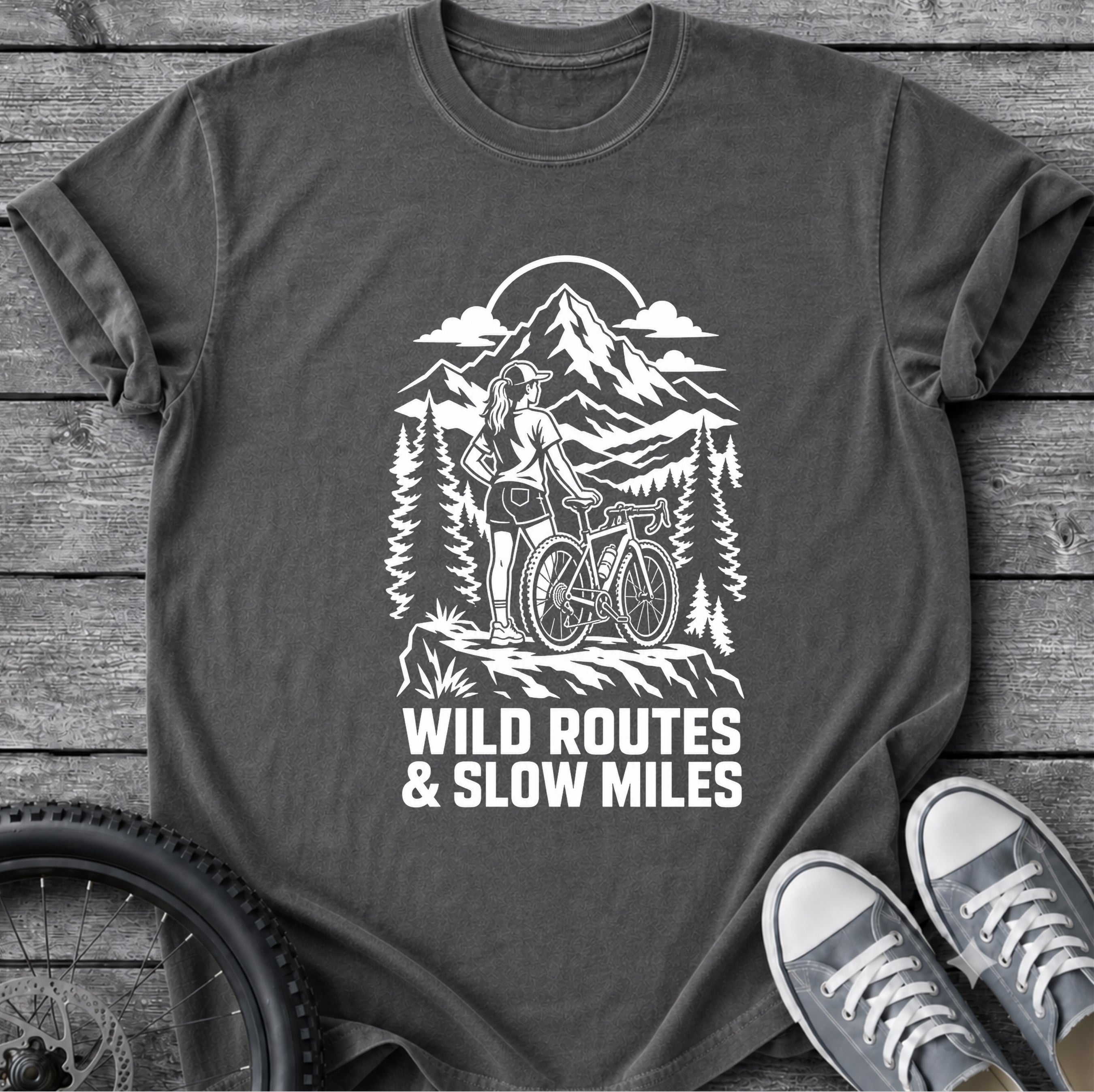 Wild Routes Slow Miles T-Shirt