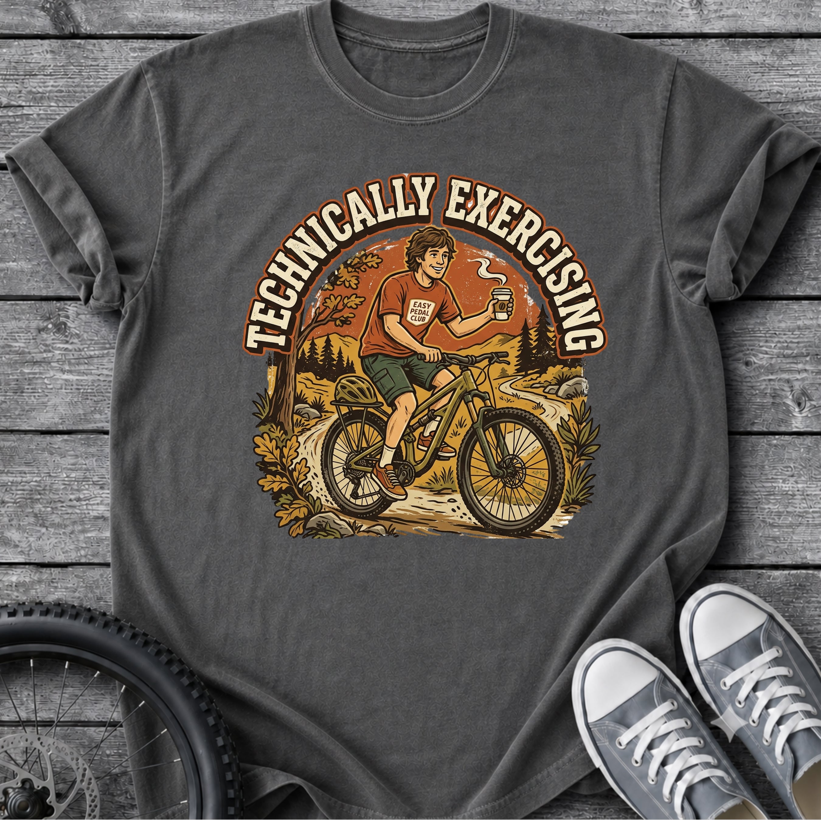 Technicaly Exercising T-Shirt