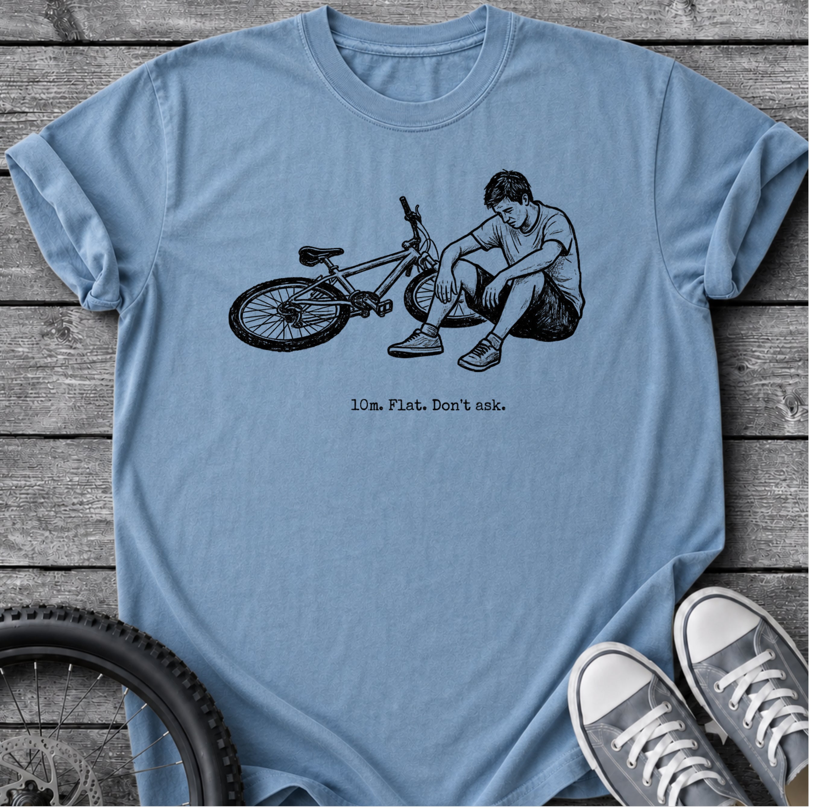 10m Flat T-Shirt