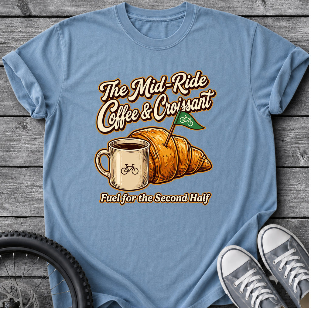 Coffee And Croissant T-Shirt