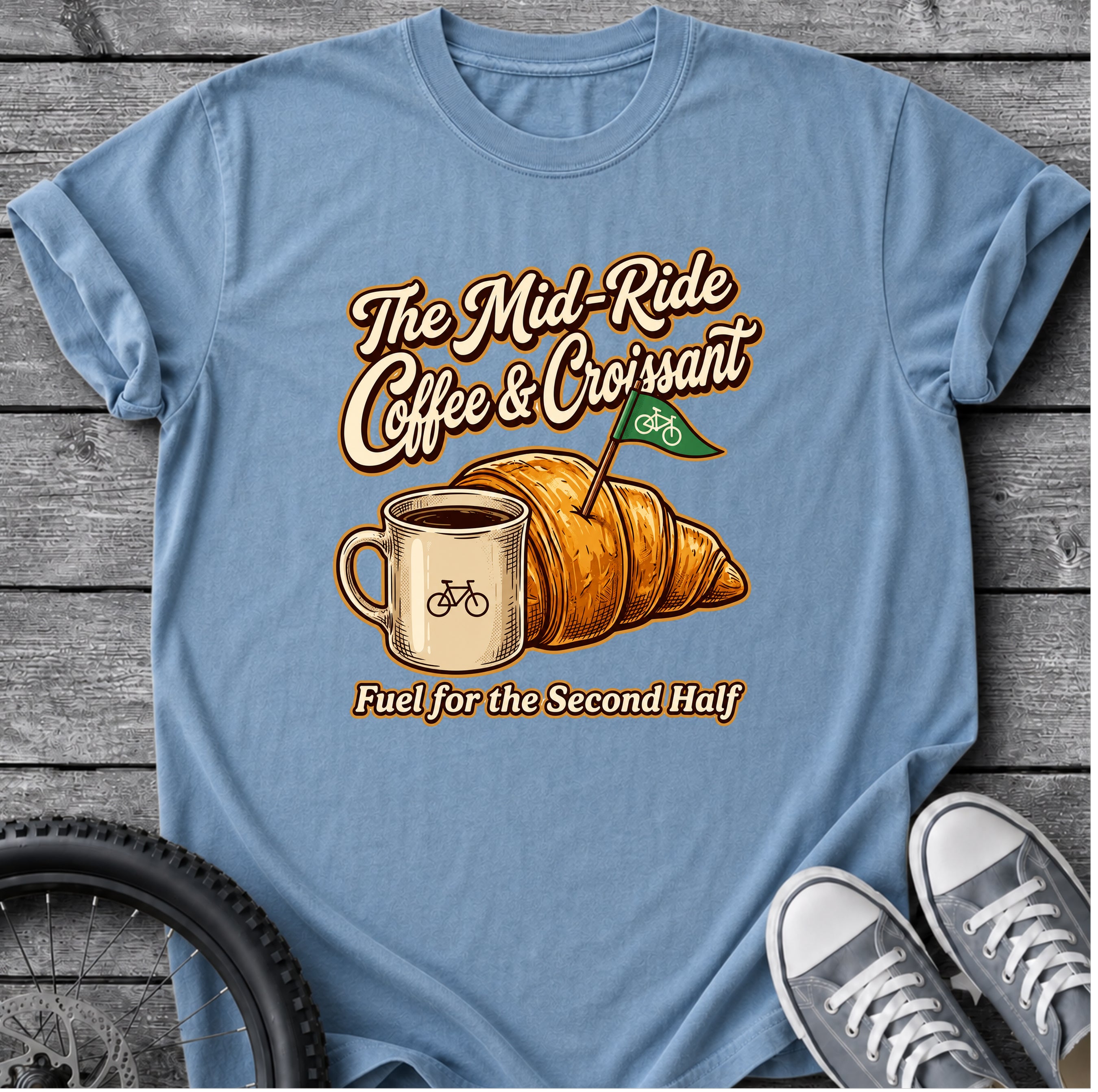 Coffee And Croissant T-Shirt