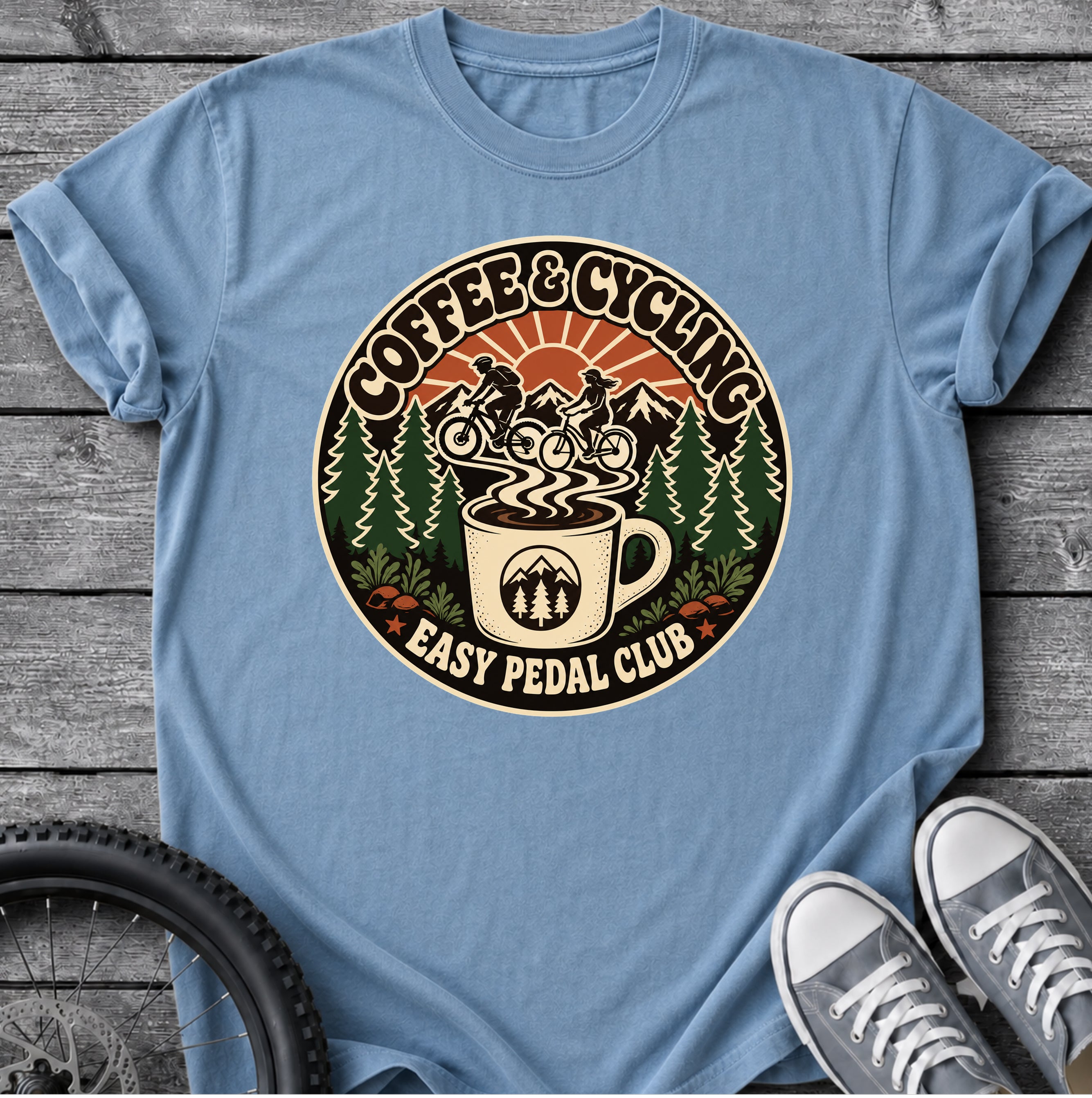 Coffee & Cycling T-Shirt