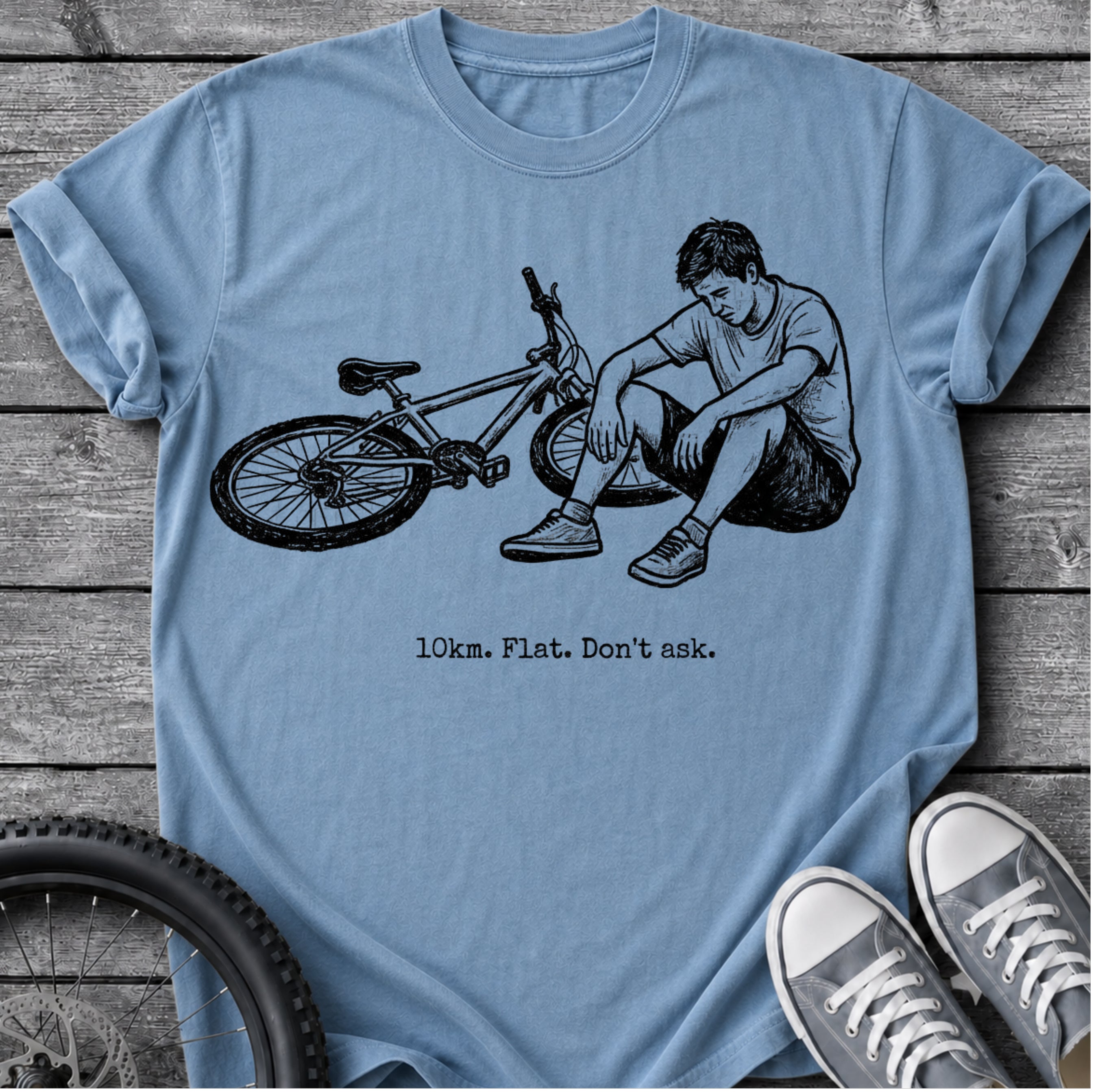 10k Flat T-Shirt
