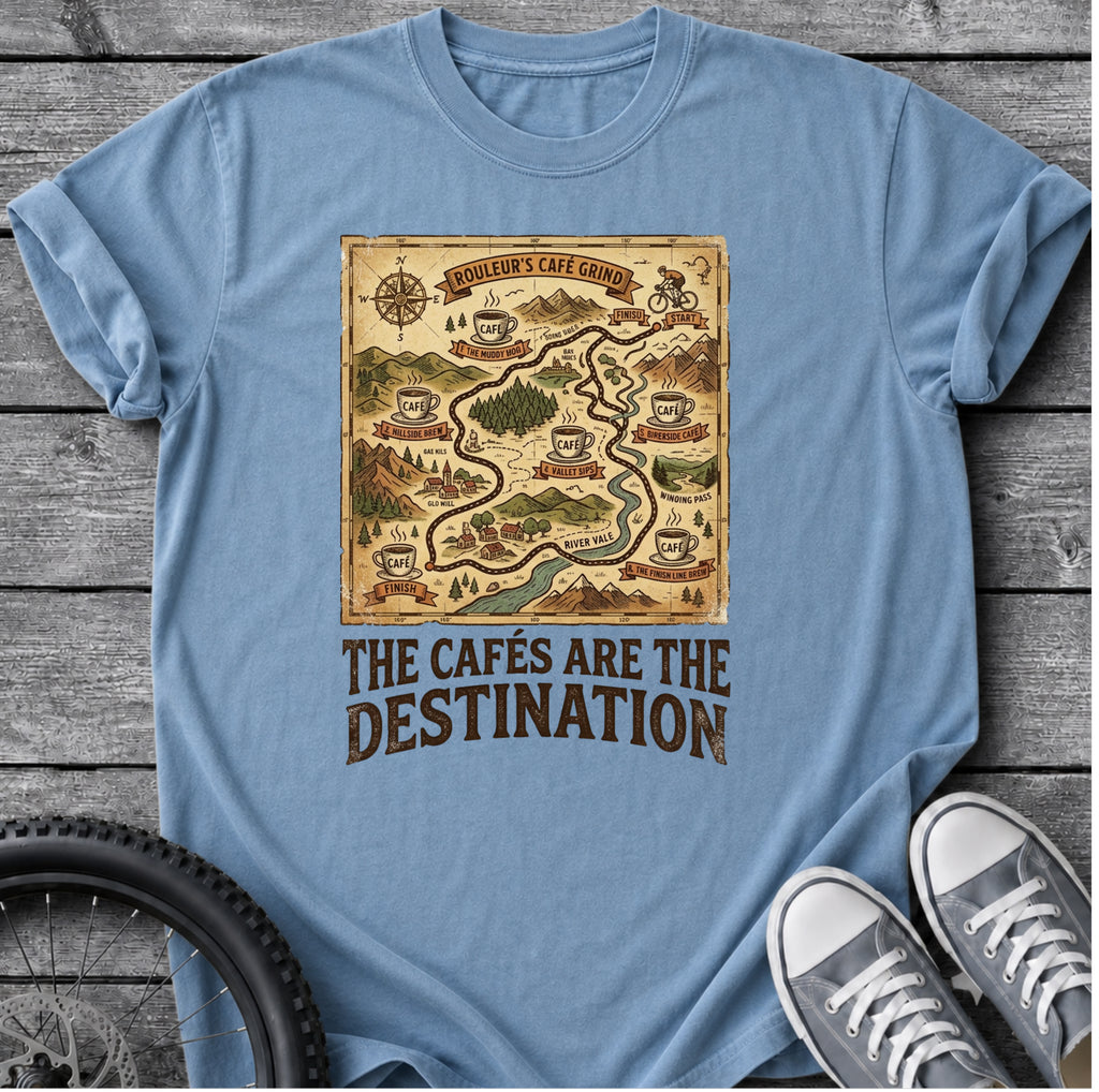 The Cafe Map T-Shirt