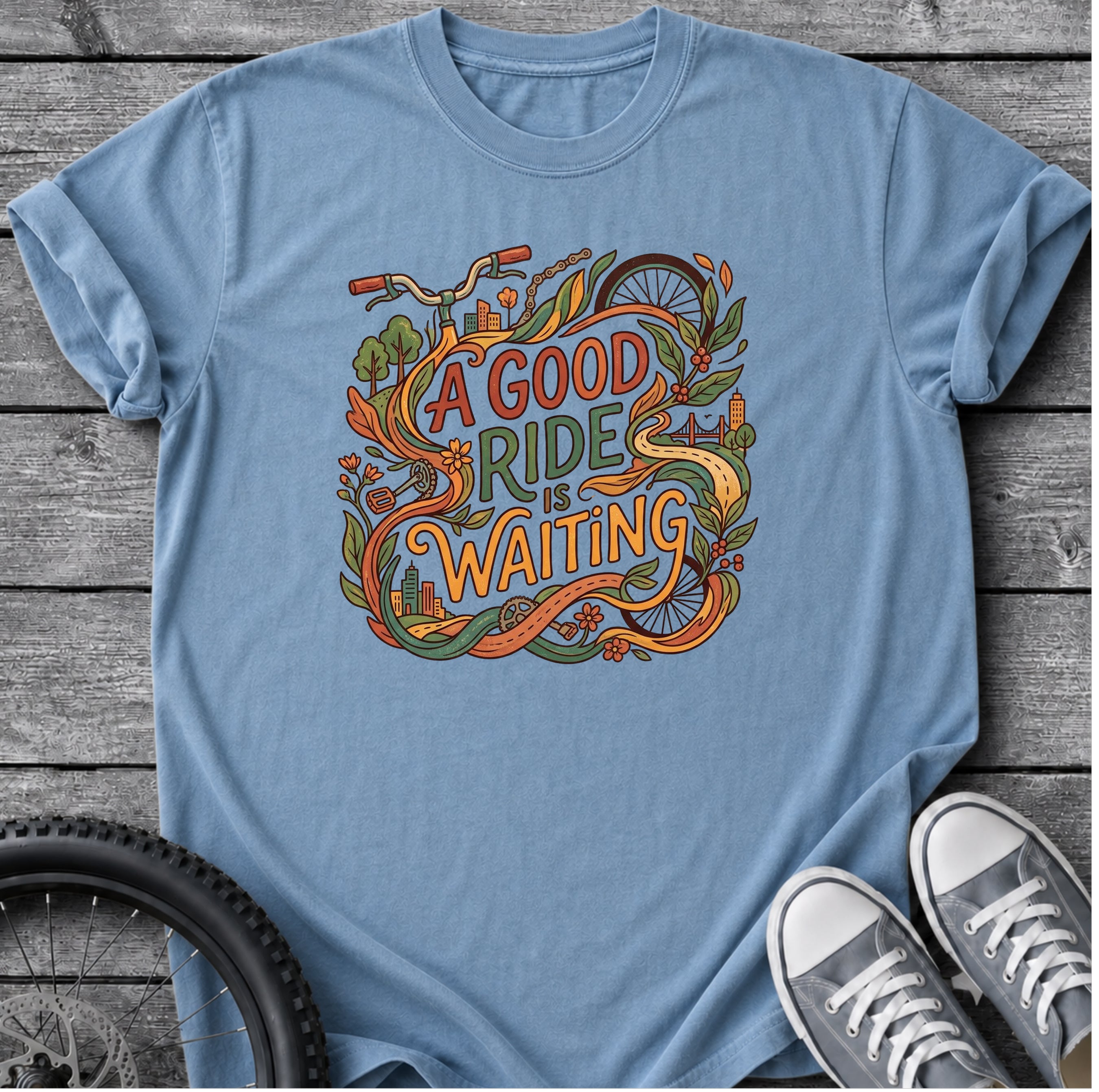 A Good Ride Waiting T-Shirt