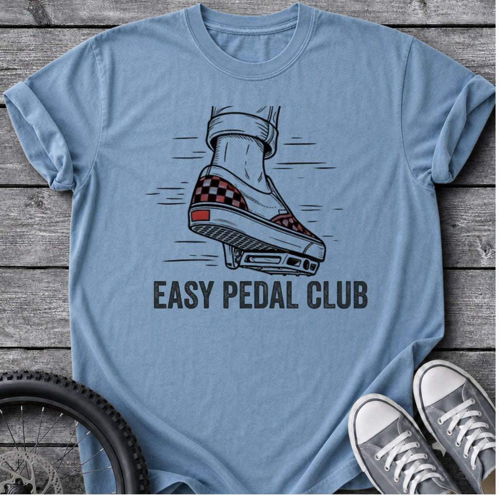 Easy Pedal Club With Vans  T-Shirt