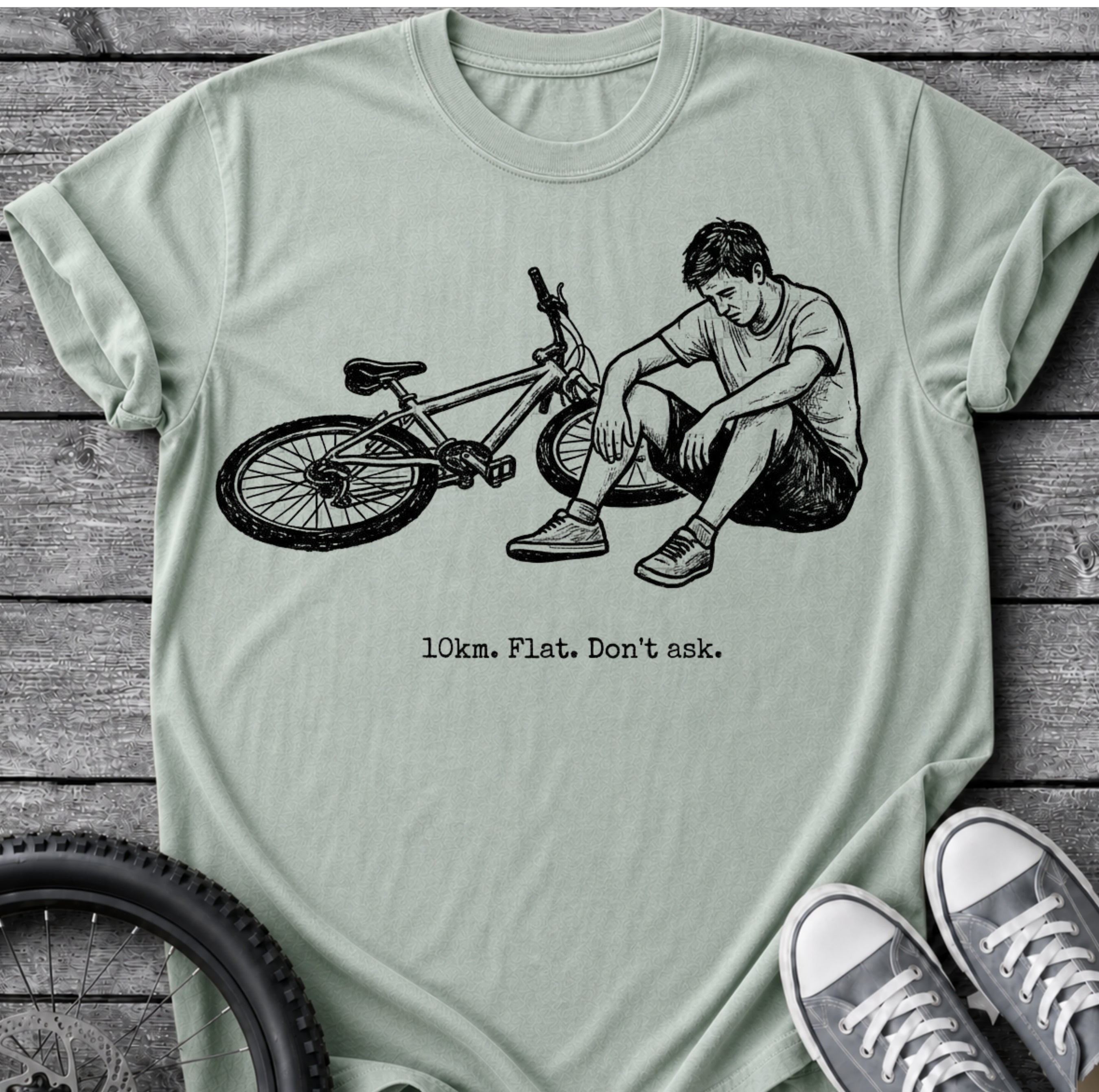 10k Flat T-Shirt