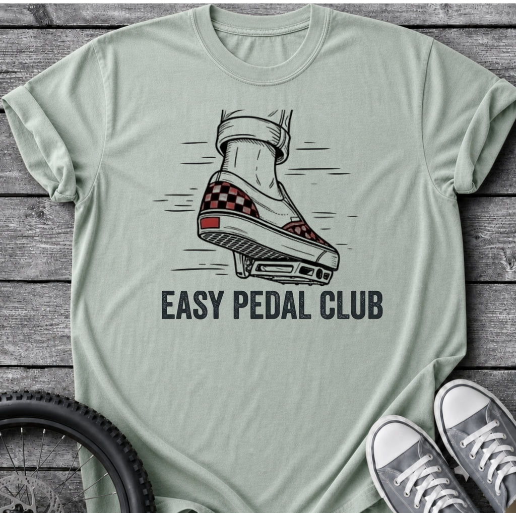 Easy Pedal Club With Vans  T-Shirt
