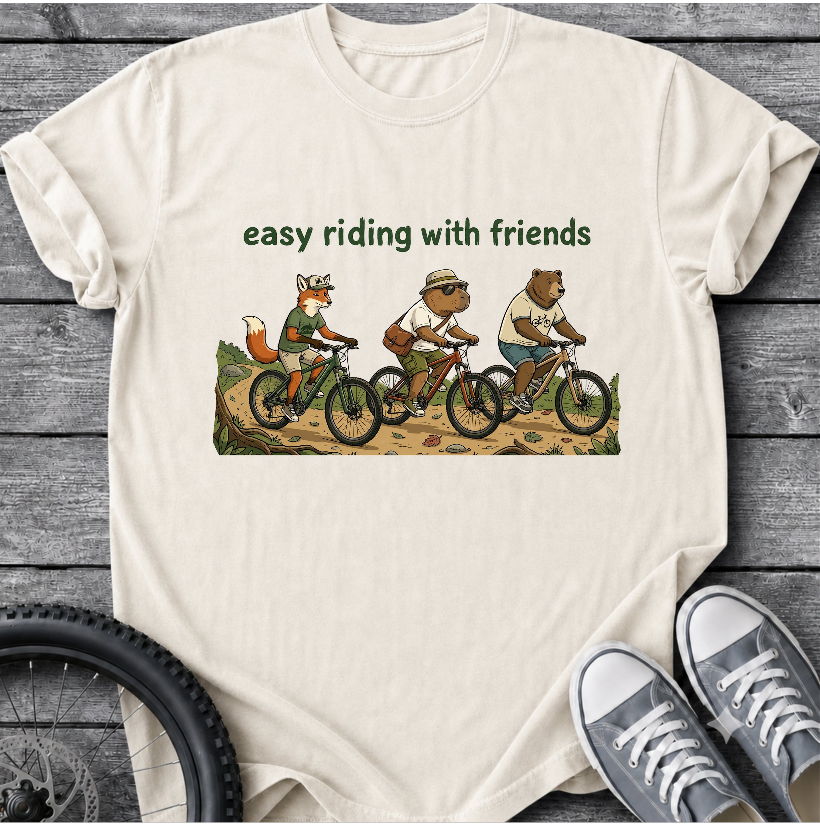 Easy Riding With Friends T-Shirt