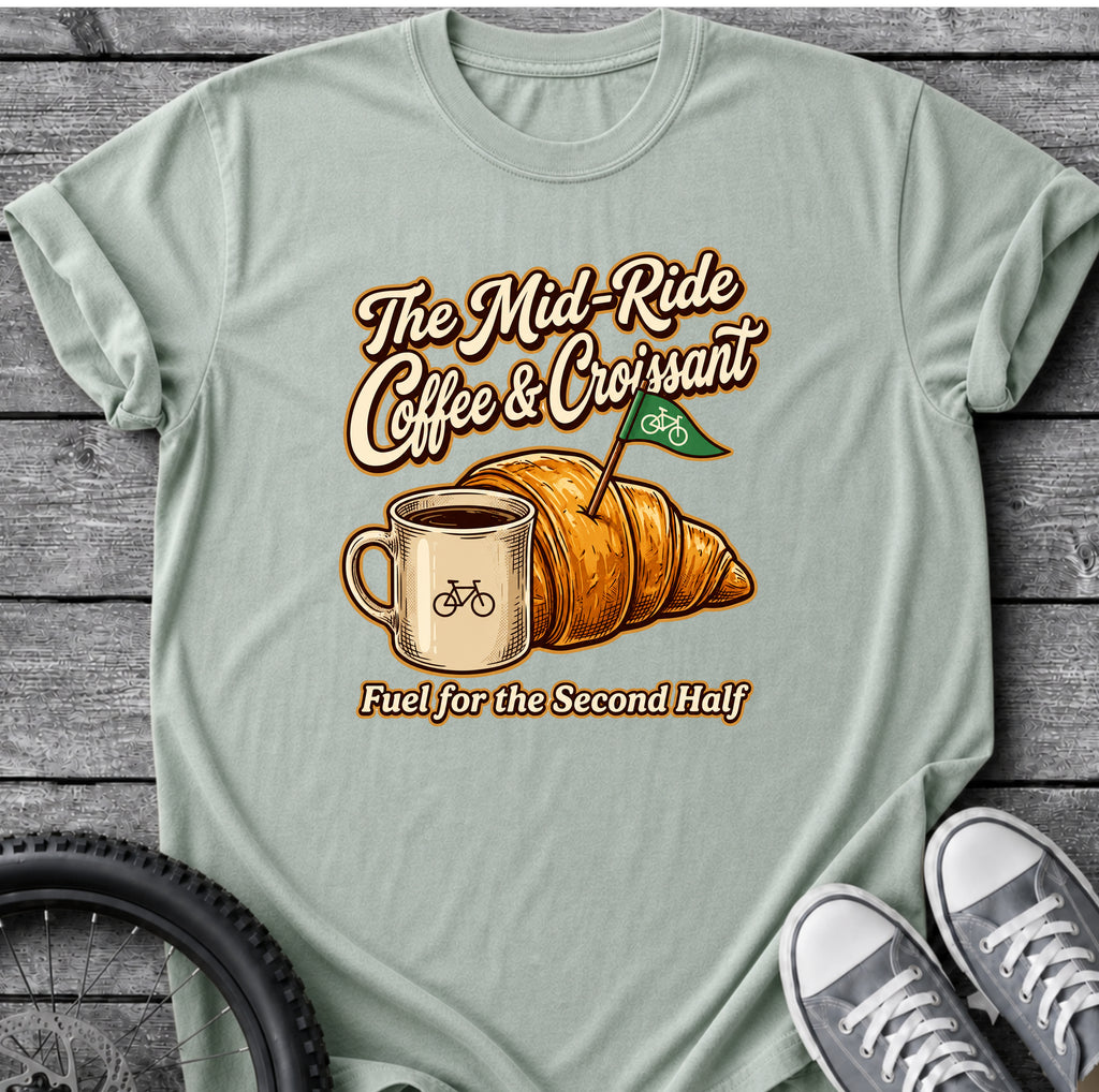 Coffee And Croissant T-Shirt
