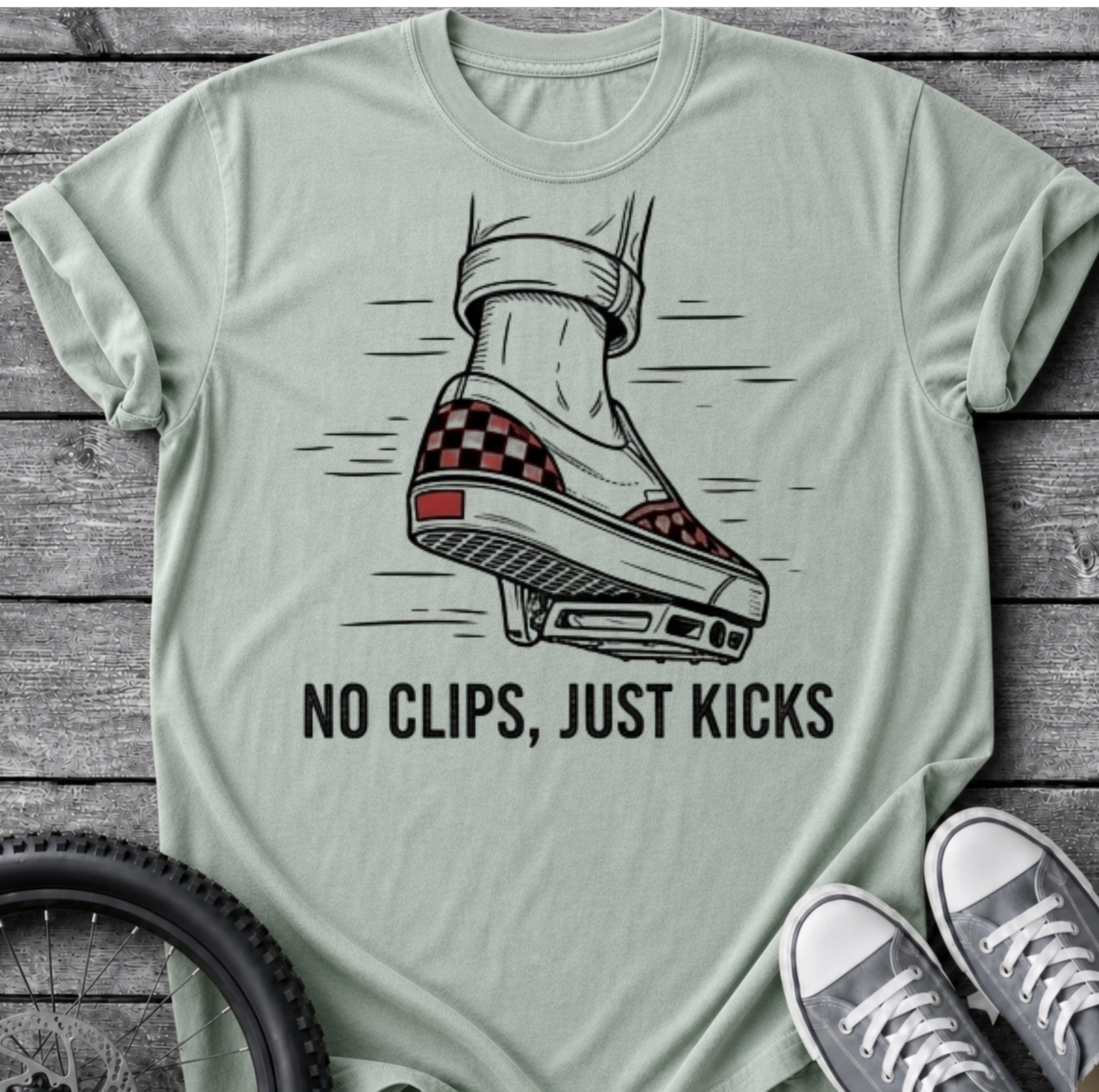 No Clips Just Kicks T-Shirt