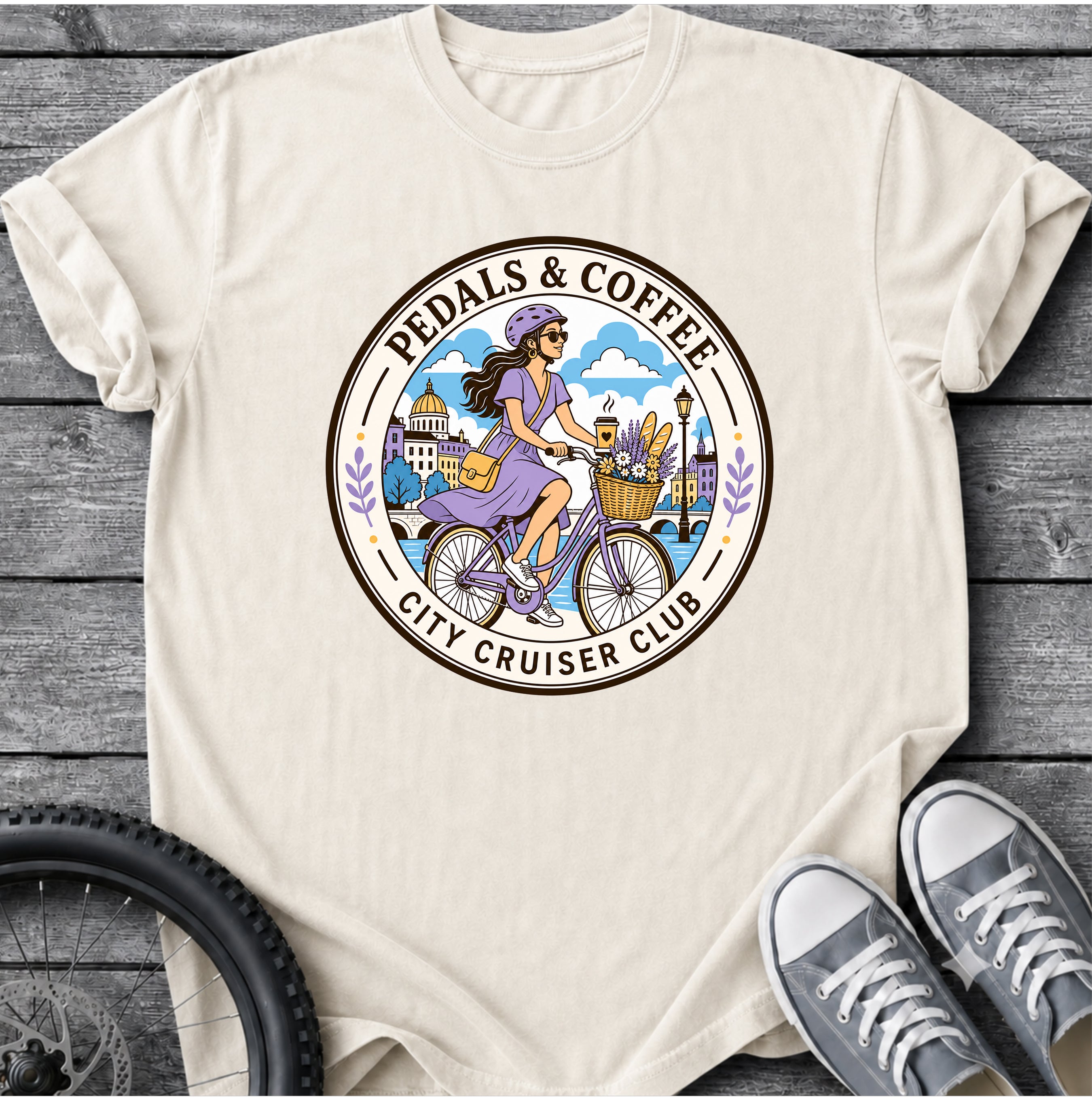Pedals And Coffee T-Shirt