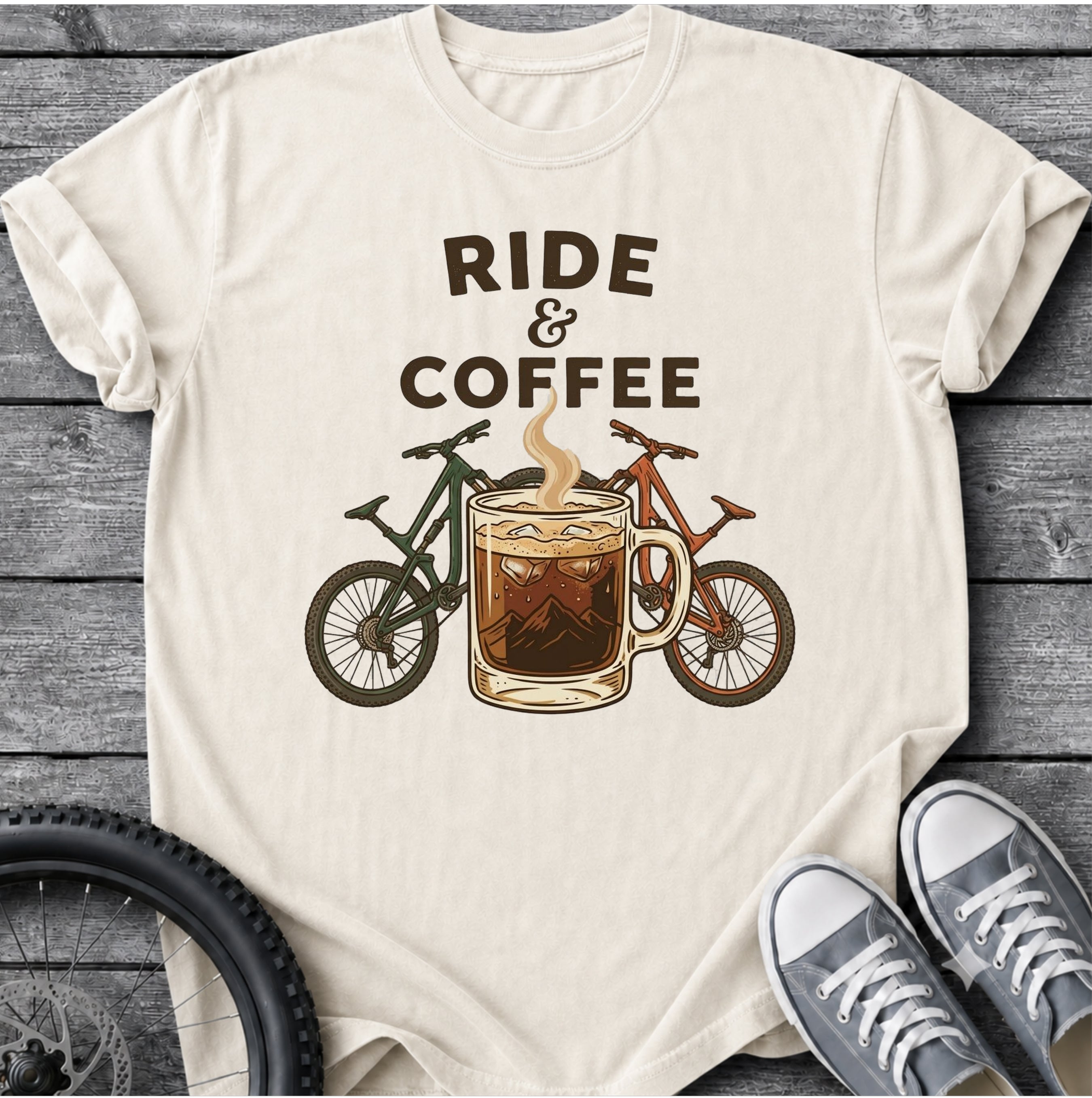 Ride & Coffee T-Shirt