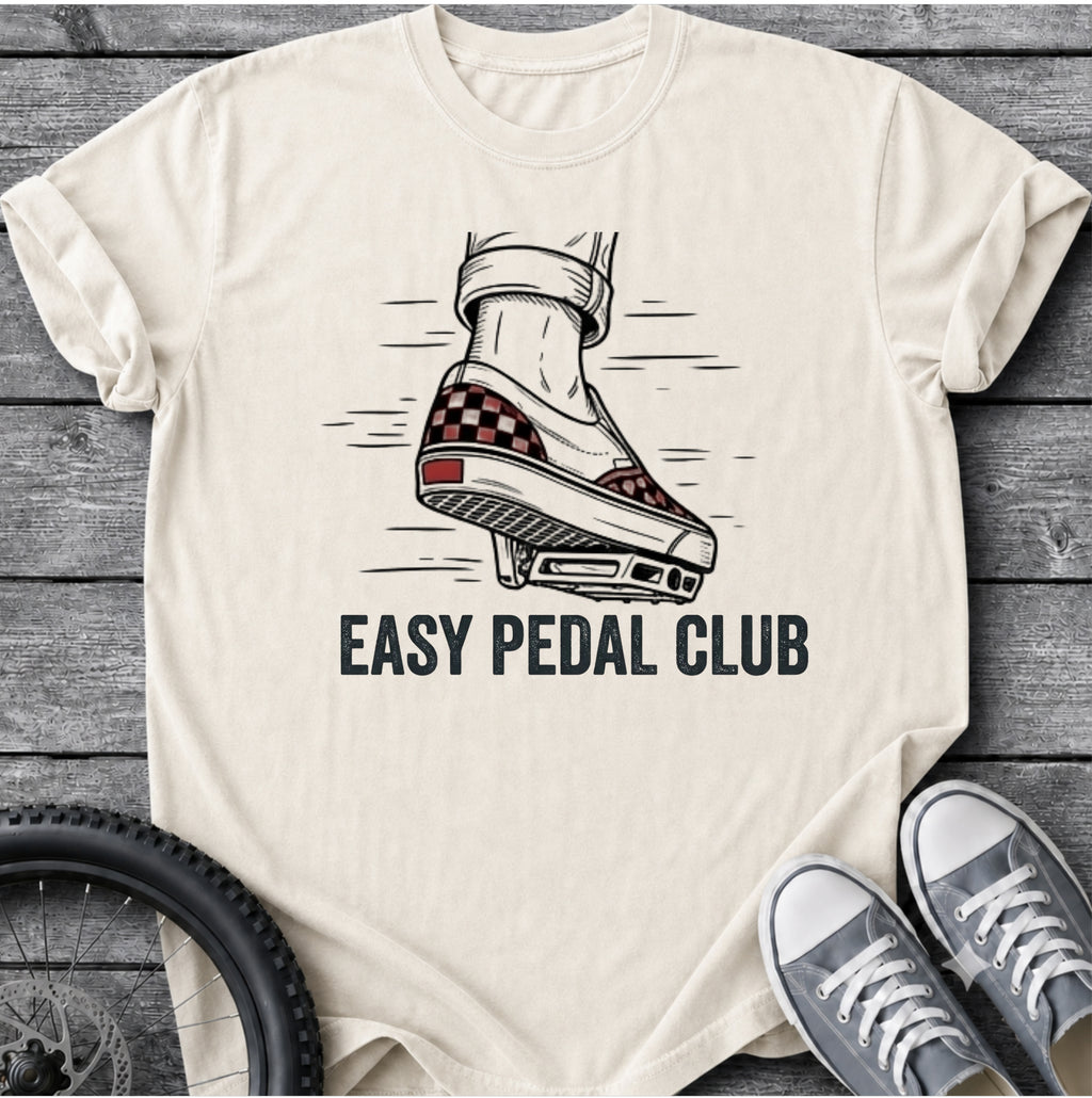 Easy Pedal Club With Vans  T-Shirt