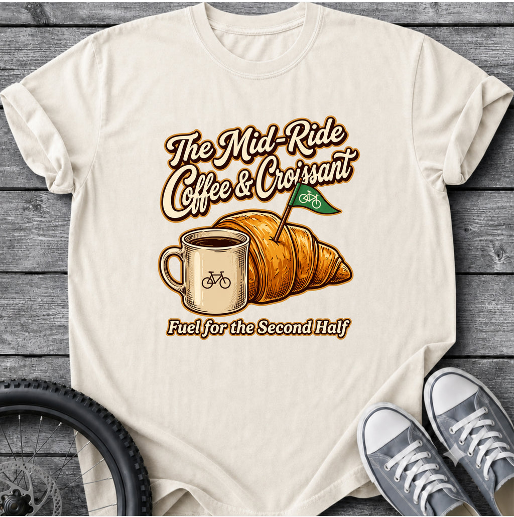 Coffee And Croissant T-Shirt