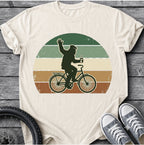 Yeti On A Bike T-Shirt