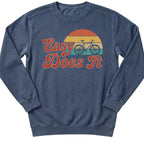 Retro Easy Does It Sweatshirt
