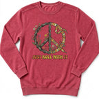 Just Role With It Peace Sweatshirt